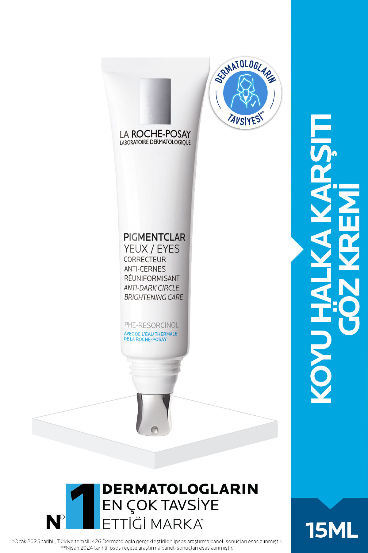 La Roche-posay Pigmentclar Yeux Göz Çevresi Bakım Kremi 15 ml