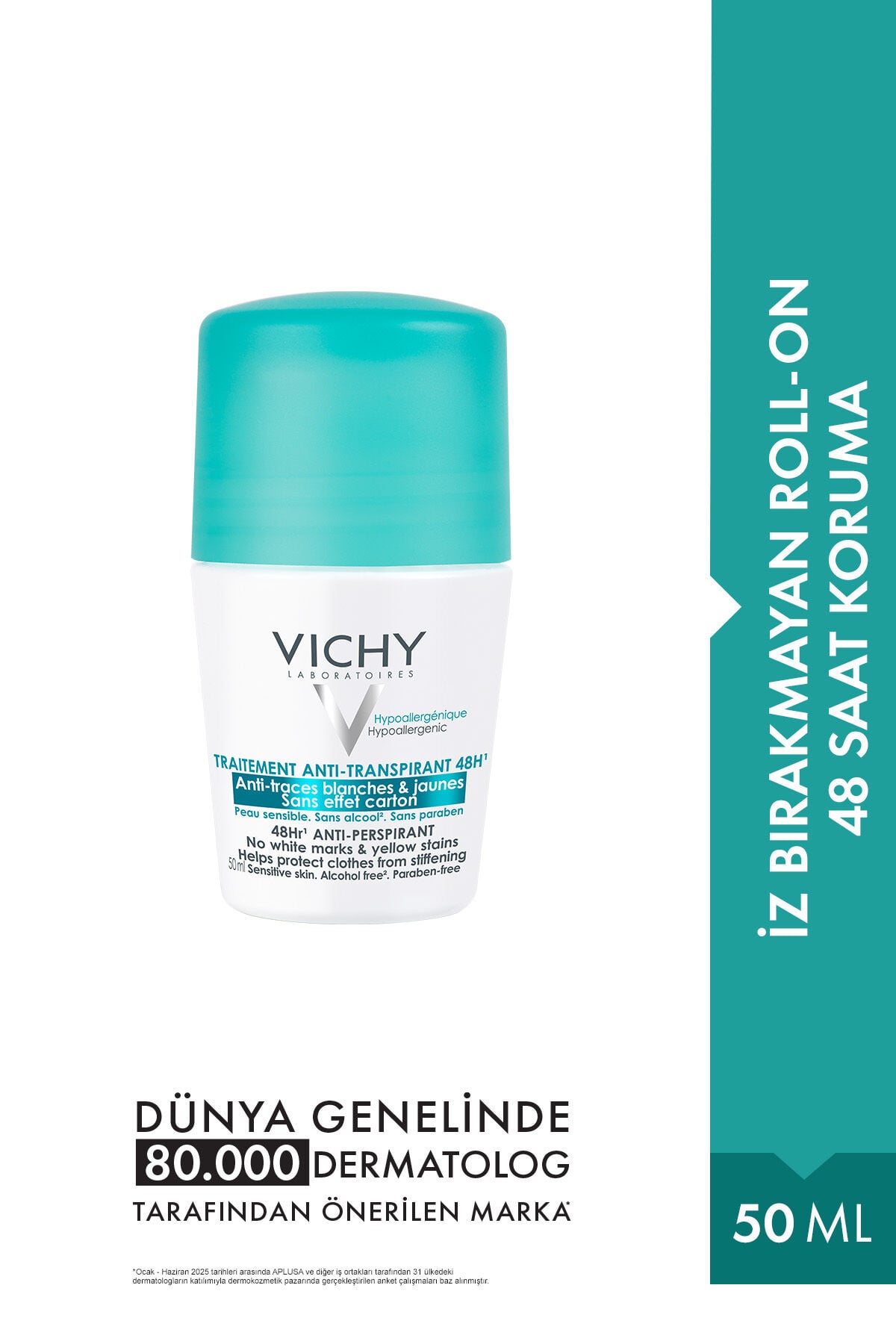 Traitement Terleme ve İz Karşıtı Roll On Deodorant 50ml