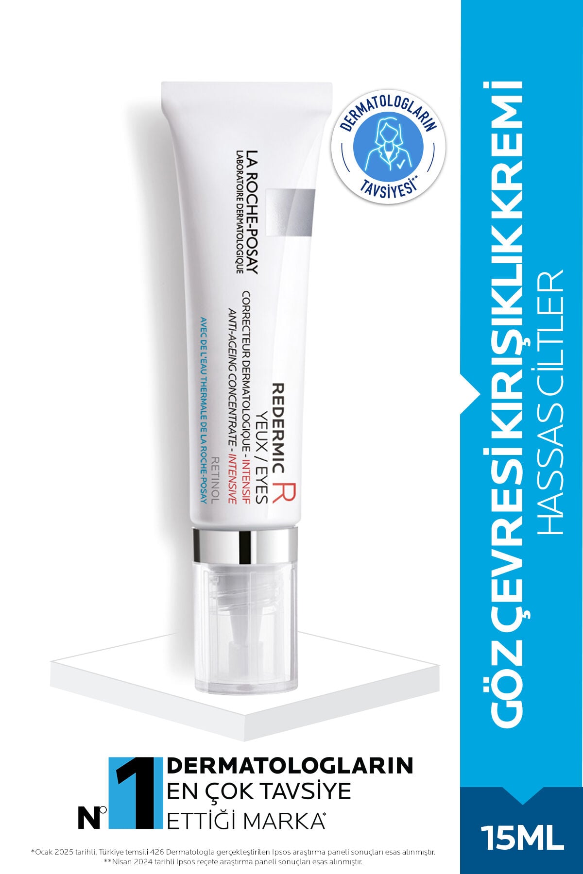 La Roche-posay Redermic R Göz Çevresi Yoğun Bakım Kremi 15 ml