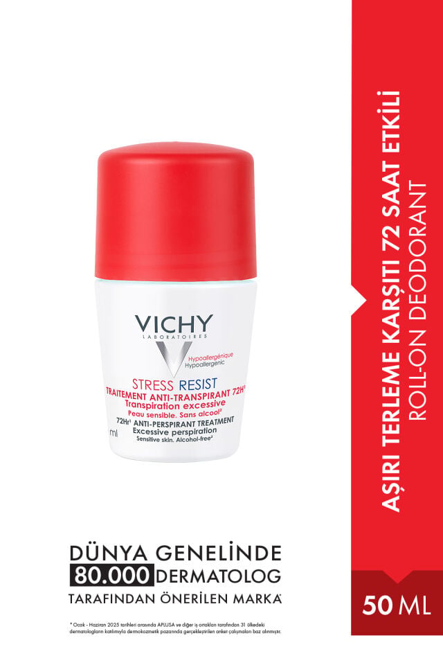 Roll-On Deodorant Stres Karşıtı Aşırı Terleme 50 ml