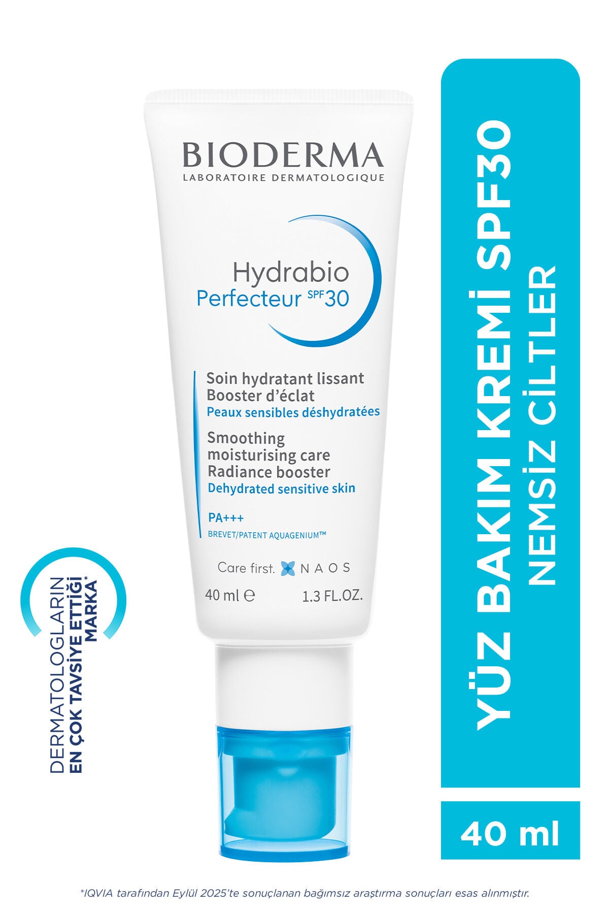 Hydrabio Perfecteur Işıltı Veren SPF30 Güneş Koruyuculu Nemlendirici Yüz Kremi Niasinamid 40 ml