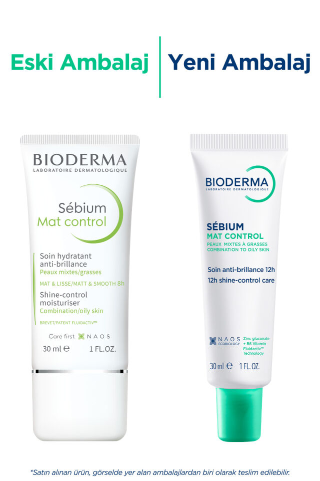 Sebium Mat Control Karma ve Yağlı Ciltler İçin Salisilik Asit İçeren Matlaştırıcı Bakım Kremi 30 ml
